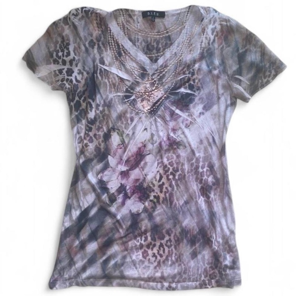 Y2K patterned top